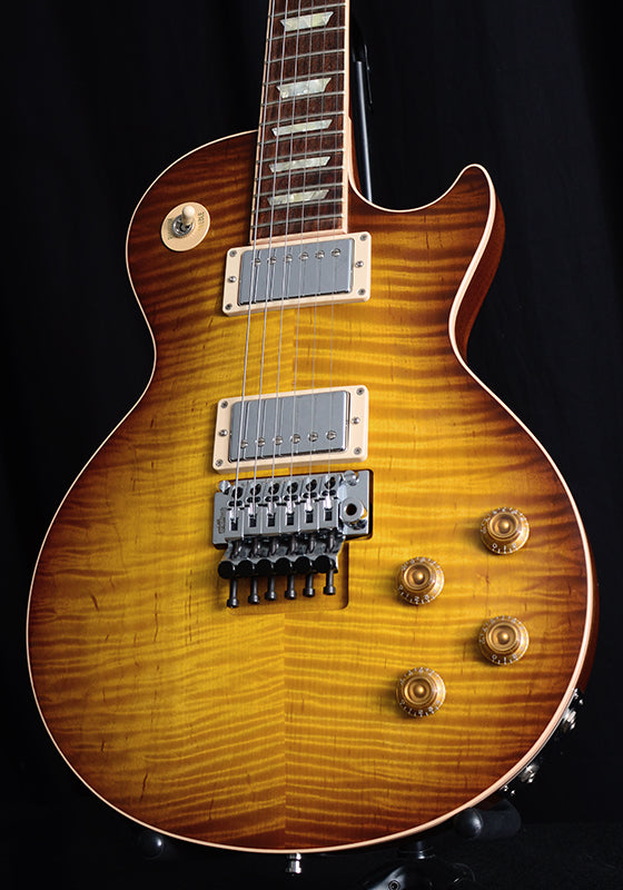 Used Gibson Custom Alex Lifeson Les Paul Axcess Viceroy Brown-Brian's Guitars