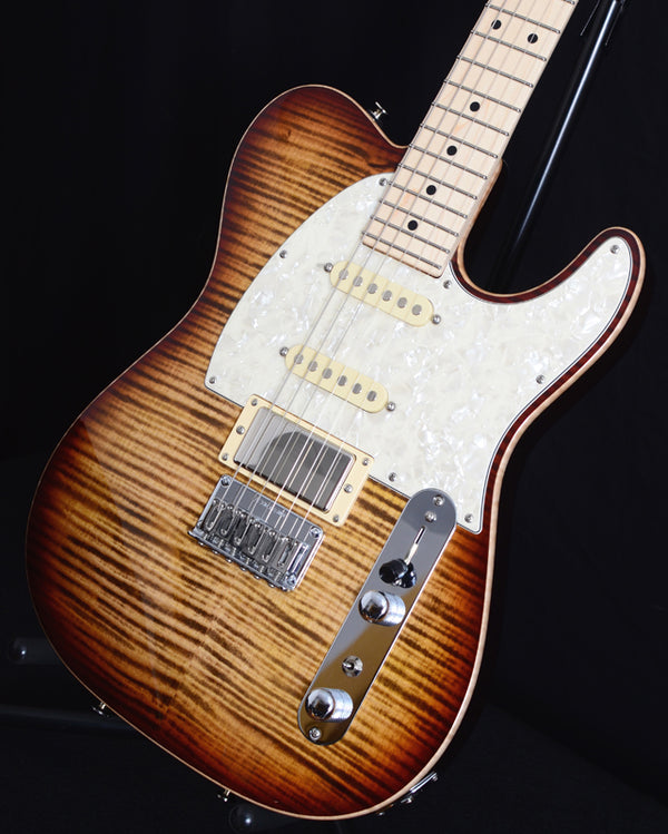 Tom Anderson Drop T Classic Shorty Hollow Light Tiger Eye Burst-Brian's Guitars