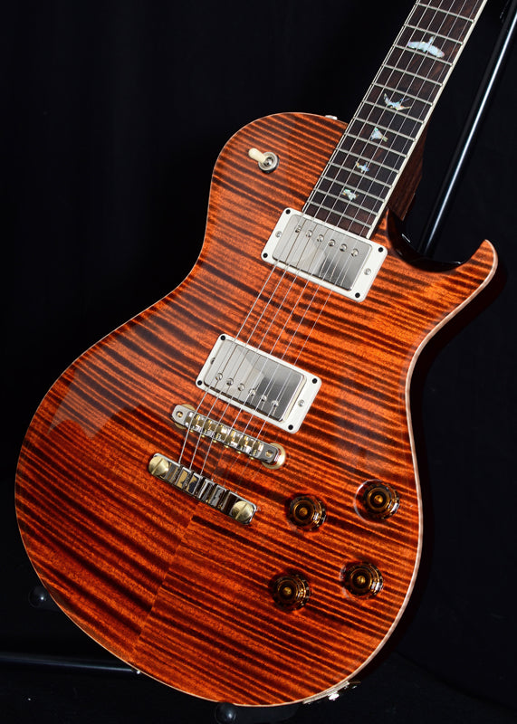 Paul Reed Smith Wood Library Artist McCarty Singlecut 594 Brian's Limited Orange Tiger-Brian's Guitars