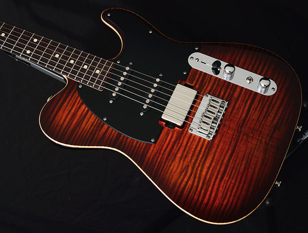 Tom Anderson Drop T Classic Shorty Burnished Orange Burst-Brian's Guitars