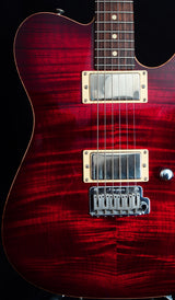 Used Tom Anderson Cobra Cajun Red Dark Red Burst-Brian's Guitars