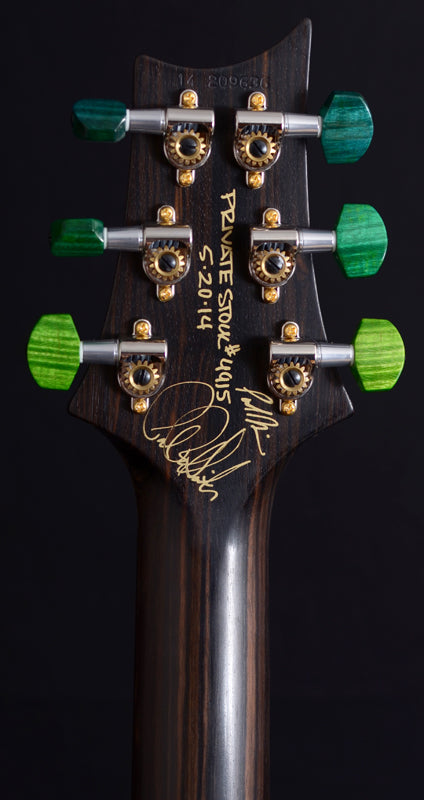 Used 2014 Paul Reed Smith Private Stock Custom 24 Singlecut Thickness Laguna Dragon's Breath-Brian's Guitars