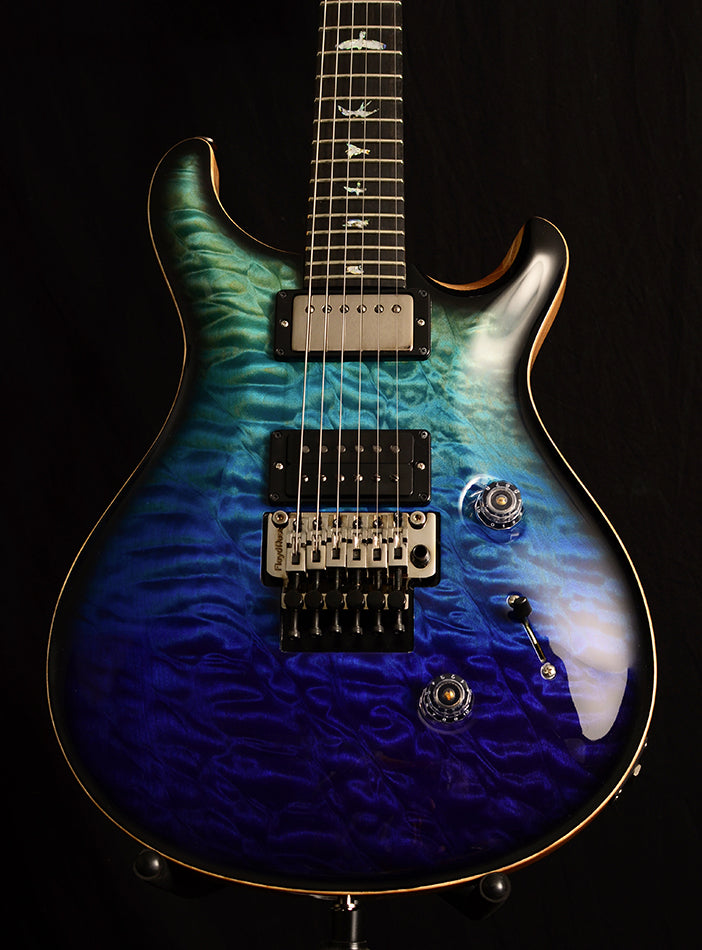 Paul Reed Smith Wood Library Custom 24 Floyd Brian's Limited Blue Fade Smokeburst