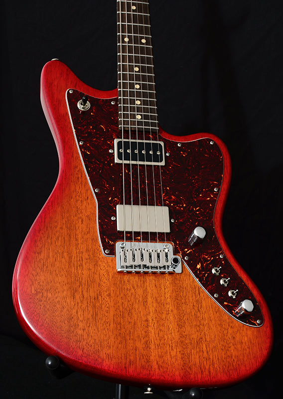 Used Tom Anderson Raven Superbird Transparent Amber To Cherry Burst-Brian's Guitars