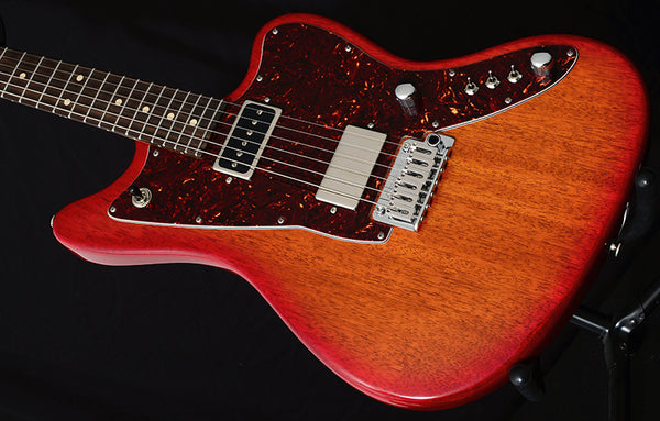 Used Tom Anderson Raven Superbird Transparent Amber To Cherry Burst-Brian's Guitars