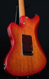 Used Tom Anderson Raven Superbird Transparent Amber To Cherry Burst-Brian's Guitars