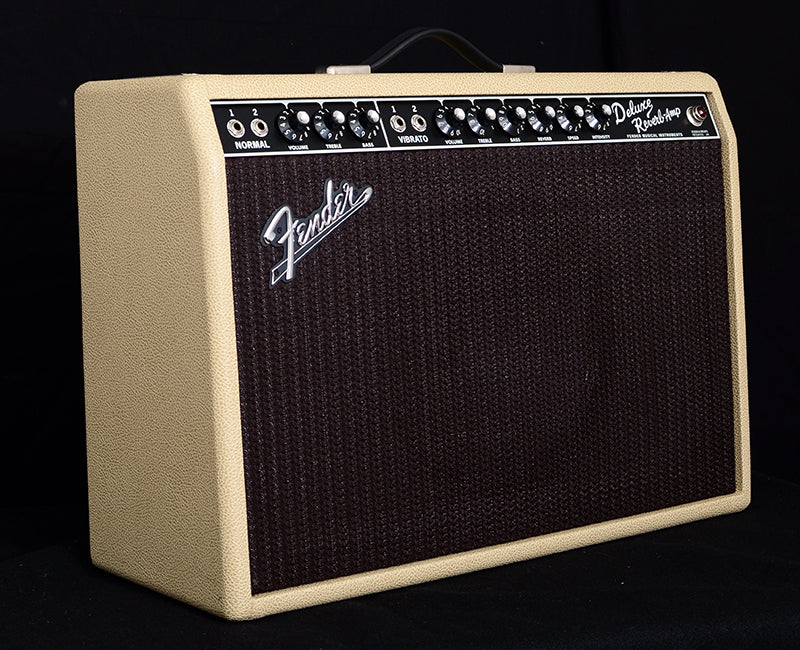 Fender '65 Deluxe Reverb Tan/Oxblood Limited Edition-Amplification-Brian's Guitars