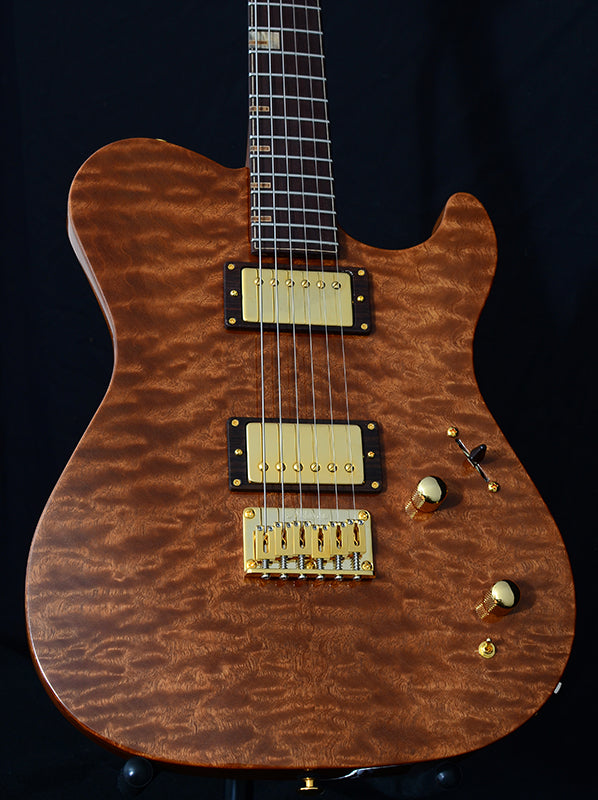 Used Melancon Custom Artist T Quilted Mahogany-Brian's Guitars