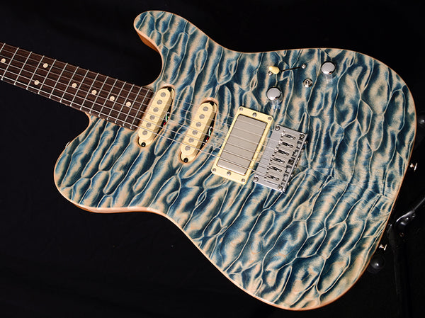 Used Tom Anderson Hollow Drop T Shorty Natural Blue-Brian's Guitars