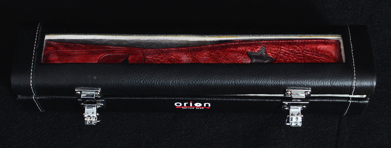 Orion Metal Fire Leather Guitar Strap-Brian's Guitars