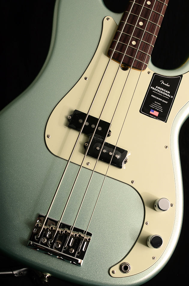 Fender American Professional II Precision Bass Mystic Surf Green