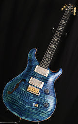 Used Paul Reed Smith Wood Library Custom 24 Semi-Hollow River Blue-Brian's Guitars