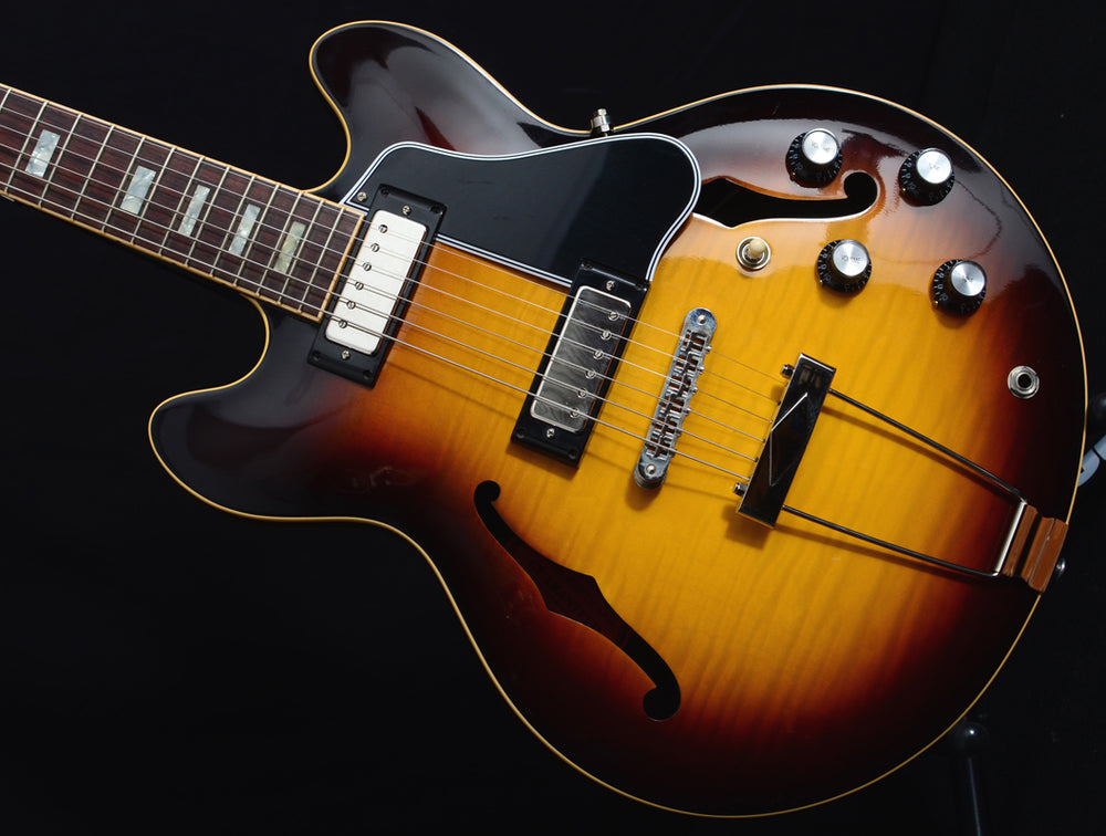 Gibson USA ES-335 99年製 Sunburst Figured Gibson AXE HEAVEN ES-335 Vintage Sunburst 1:4 Scale Mini