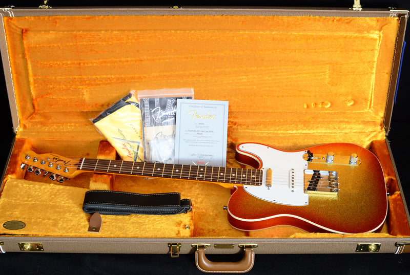 Used Fender Custom Shop Nashville American Telecaster Custom NOS Sunset Sparkle-Brian's Guitars