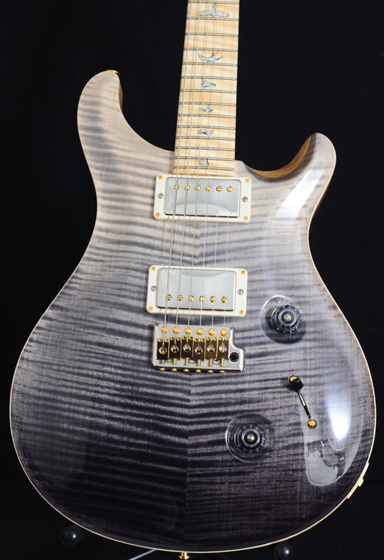 Paul Reed Smith Wood Library Custom 24 'Fatback' Swamp Ash Gray Black Fade-Brian's Guitars