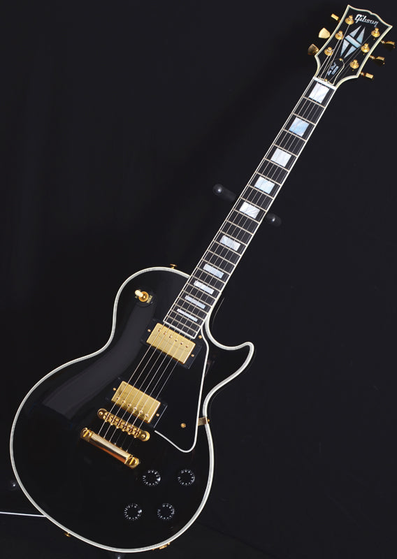 Used Gibson Custom Shop Les Paul Custom Ebony-Brian's Guitars