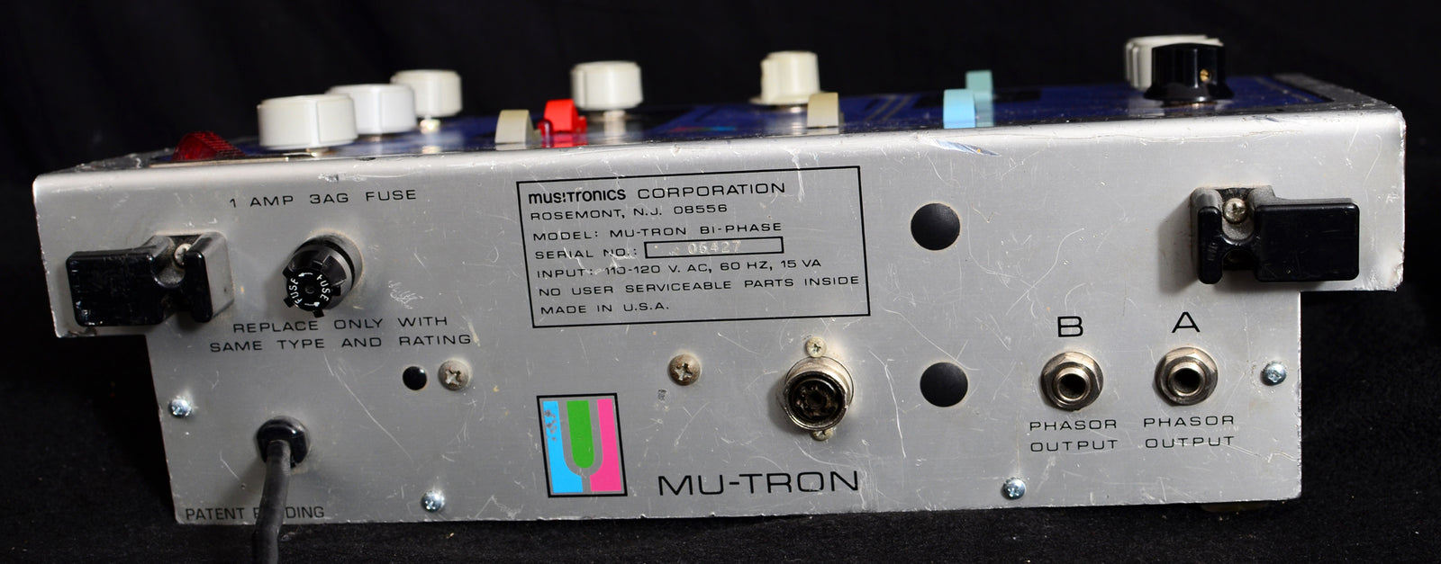 bi phase pedal Used Vintage Mu-Tron Bi-Phase