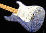 Used Fender American Deluxe Stratocaster Faded Blue Sandblasted Limited-Brian's Guitars
