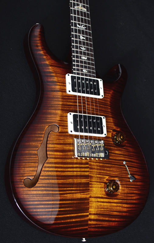Paul Reed Smith Custom 24 Semi-Hollow Black Gold-Brian's Guitars