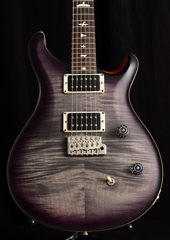 Used Paul Reed Smith CE-24 Custom Satin Charcoal Purple Burst-Brian's Guitars