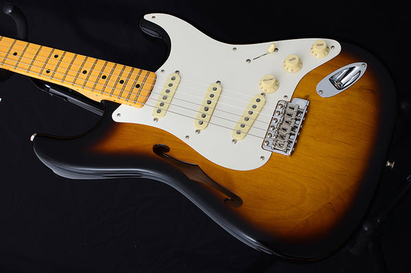 Fender Eric Johnson Thinline Stratocaster 2 Color Sunburst-Brian's Guitars