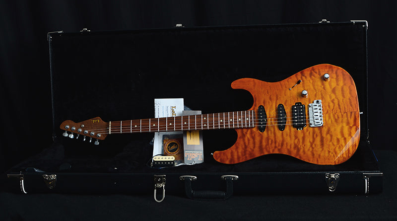 Used LSL XT3 Deluxe Amber Burst-Brian's Guitars