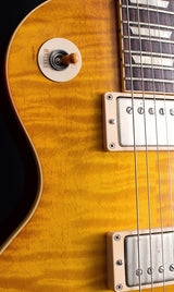 Used Gibson Custom Shop Les Paul 1959 Reissue R9 Transition Burst Lemon Burst-Brian's Guitars
