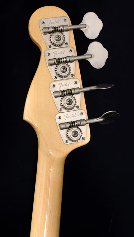 1976 Fender Precision Bass Fretless Olympic White-Brian's Guitars