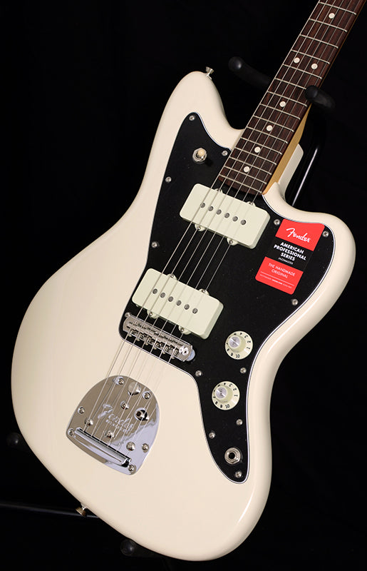 Fender American Professional Jazzmaster Olympic White-Electric Guitars-Brian's Guitars
