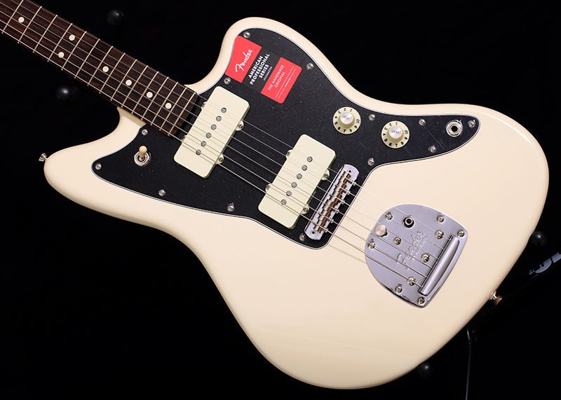 Fender American Professional Jazzmaster Olympic White-Electric Guitars-Brian's Guitars
