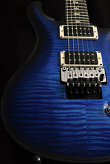 Paul Reed Smith Floyd Custom 24 Aquamarine Smokeburst-Brian's Guitars