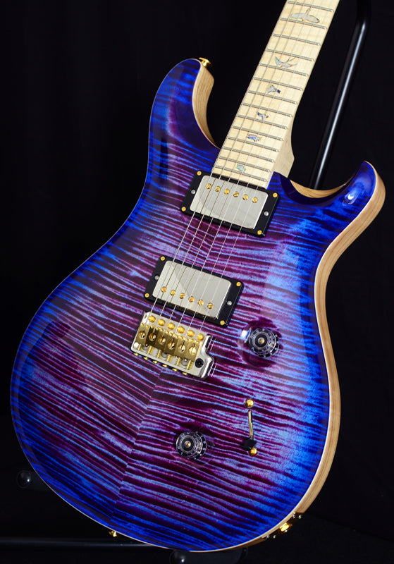 Paul Reed Smith Wood Library Custom 24 'Fatback' Swamp Ash Violet Blue Burst-Brian's Guitars