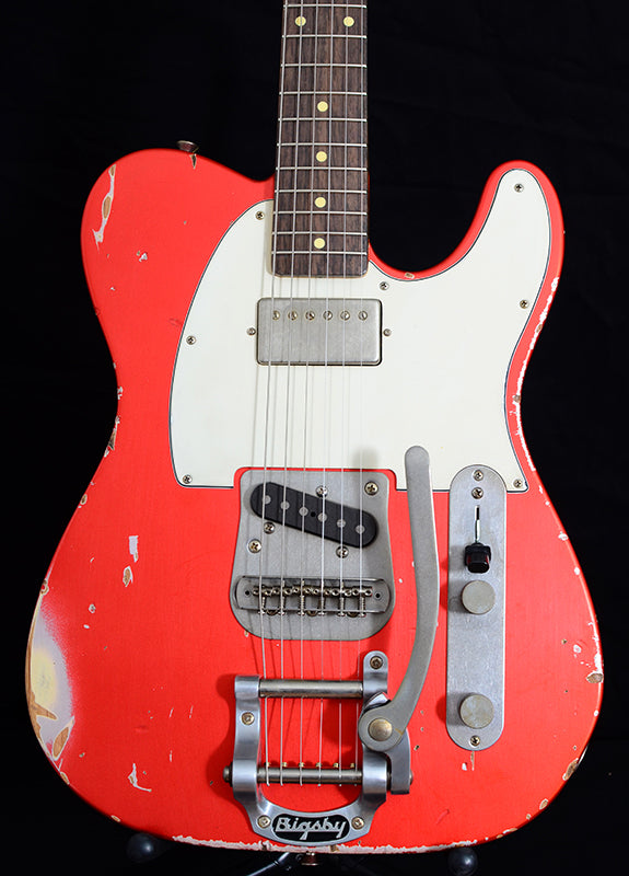 Nash TC-63 HN Bigsby Candy Apple Red-Brian's Guitars