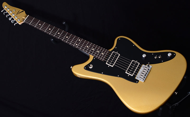 Tom Anderson Raven Classic Shorty Sparkle Gold-Brian's Guitars