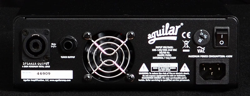 Aguilar Tone Hammer 350-Watt Bass Amplifier Head | Guitar Amp