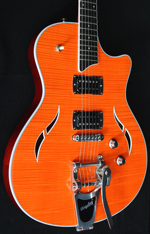 Taylor T3 Bigsby Trans Orange-Brian's Guitars