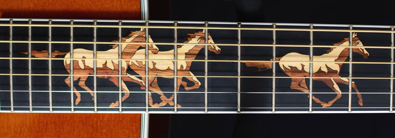 Used Taylor RH-LTD Running Horses Limited-Brian's Guitars