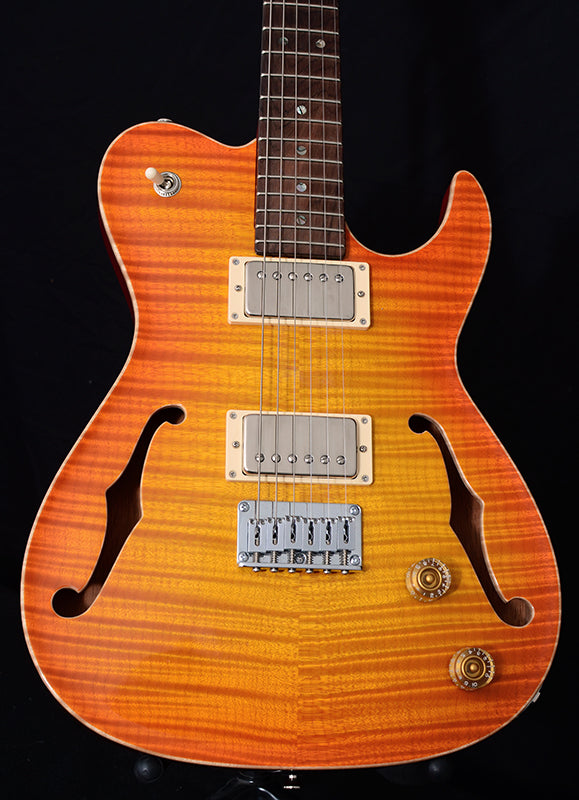 Used Don Grosh Hollow Carve Top Amber Burst-Brian's Guitars