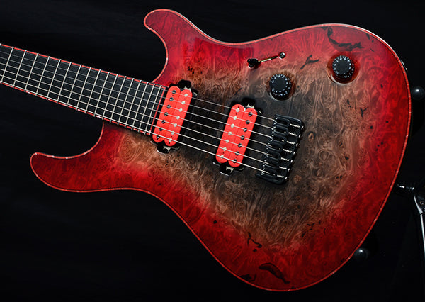 Mayones NAMM 2019 Regius 7 Supernova Red-Electric Guitars-Brian's Guitars