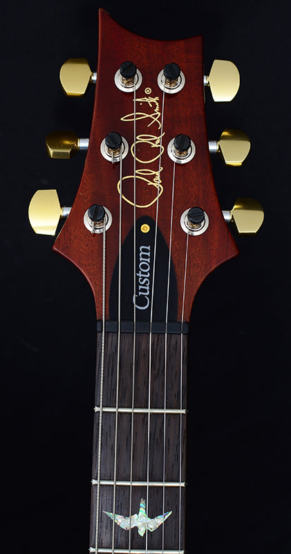 Used Paul Reed Smith Wood Library Custom 24 Dark Cherry Sunburst-Brian's Guitars