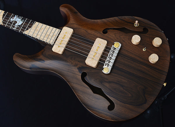 Used Paul Reed Smith Private Stock Hollowbody II Ziricote Guitar Of The Month-Brian's Guitars