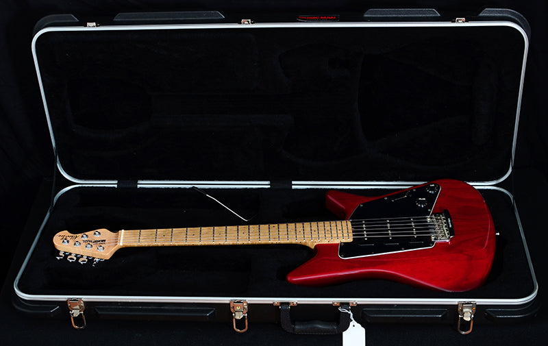 Used Ernie Ball Music Man Albert Lee MM90 Red-Brian's Guitars