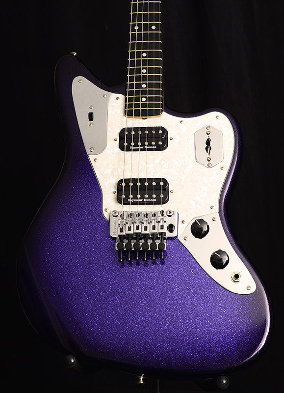 Fender Custom Shop Floyd Jaguar NAMM 2019 Purple Sparkle Black Burst Masterbuilt By Kyle Mcmillin-Brian's Guitars