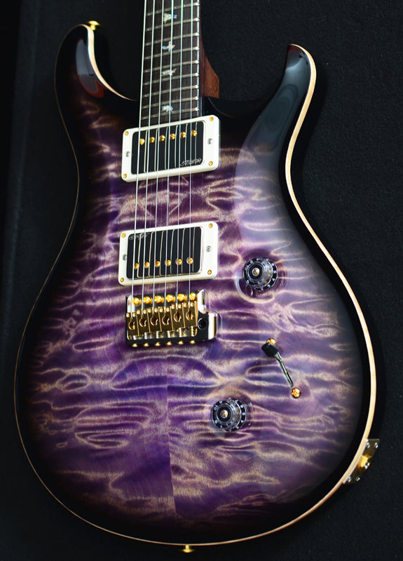 Paul Reed Smith Wood Library Custom 24 Brian's Limited Faded Purple Smokeburst-Brian's Guitars