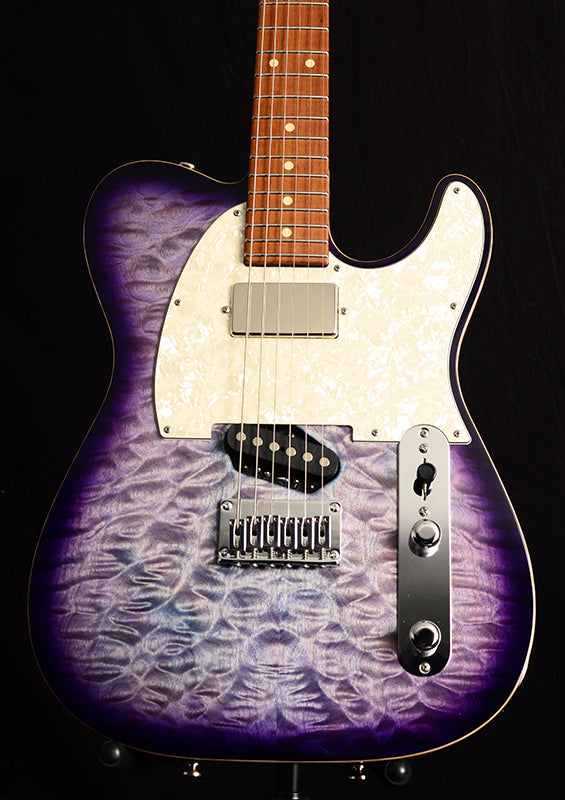 Tom Anderson Top T Classic Shorty NAMM 2020 Abalone To Purple Burst-Brian's Guitars