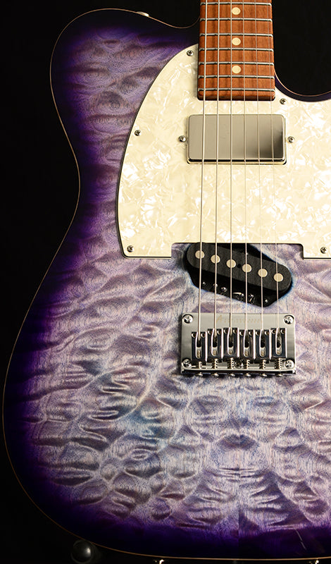 Tom Anderson Top T Classic Shorty NAMM 2020 Abalone To Purple Burst-Brian's Guitars