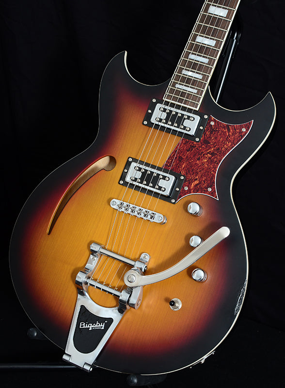 Used Reverend Tricky Gomez RT Satin 3 Tone Sunburst-Brian's Guitars