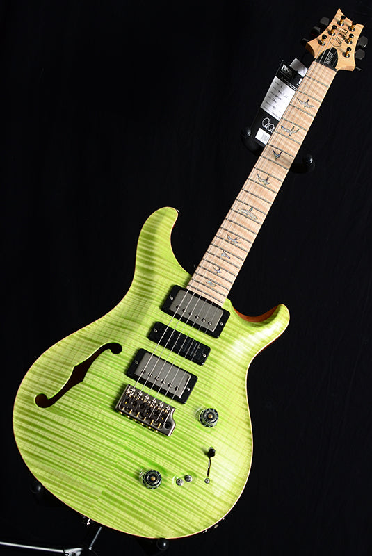 Paul Reed Smith Wood Library Special Semi-Hollow Brian's Limited Palm Green-Brian's Guitars