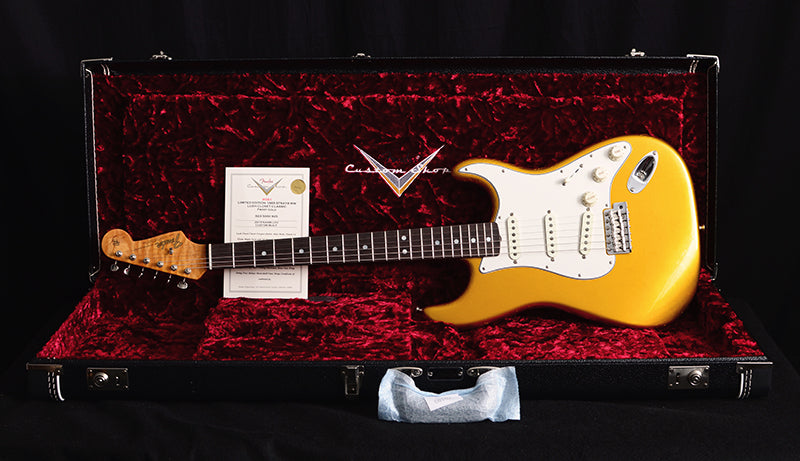 Fender Custom Shop 1965 Stratocaster Lush Closet Classic NAMM 2019 Limited Frost Gold-Brian's Guitars