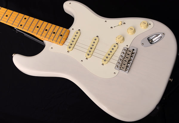 Used Fender Eric Johnson Stratocaster White Blonde-Brian's Guitars